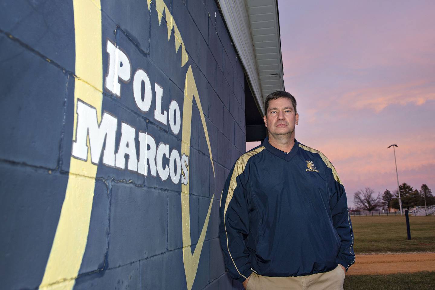 Polo coach Ted Alston is the Sauk Valley Media football Coach of the Year.