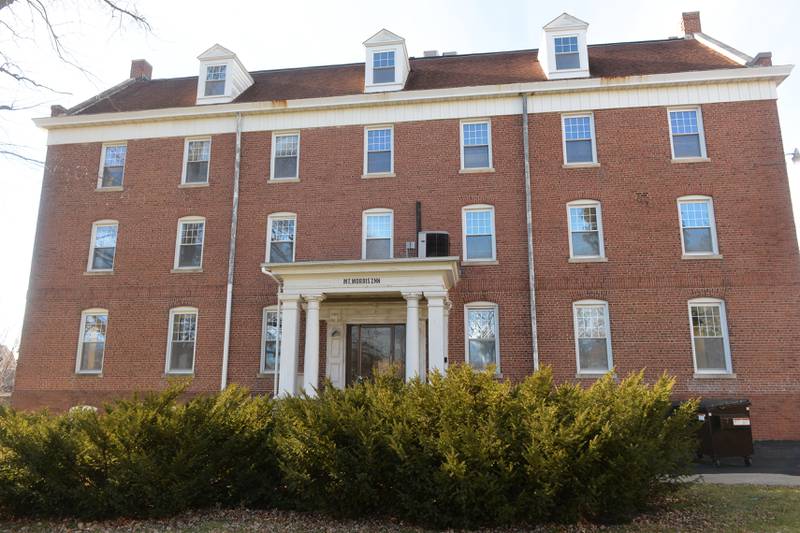 This building located on the historic Mt. Morris Square was once the men's dormitory.