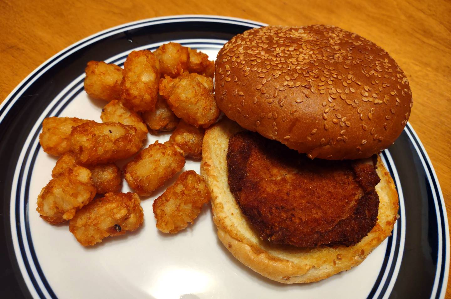 One of the sandwiches on Ziggy's Bar & Grill menu is the breaded pork chop, which is served with fries or tater tots.