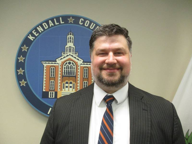 Jim Webb will take over on Dec. 1 as the Chief of the Kendall County State's Attorney's Civil Division. He is seen here in the county board room on Nov. 15, 2022.