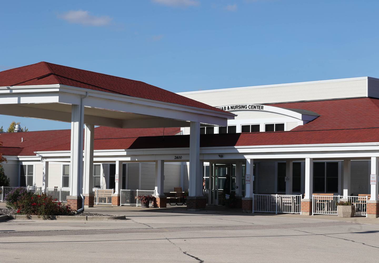 The DeKalb County Rehabilitation and Nursing Center in DeKalb on Tuesday, Oct. 17, 2023.