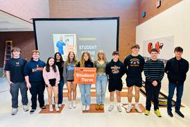 Minooka High School recognizes Students of the Term