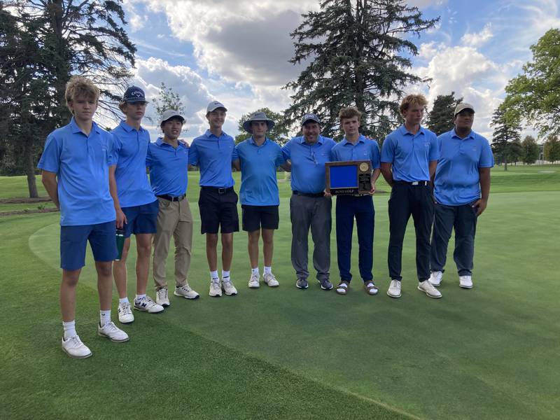The Oswego East boys golf team.