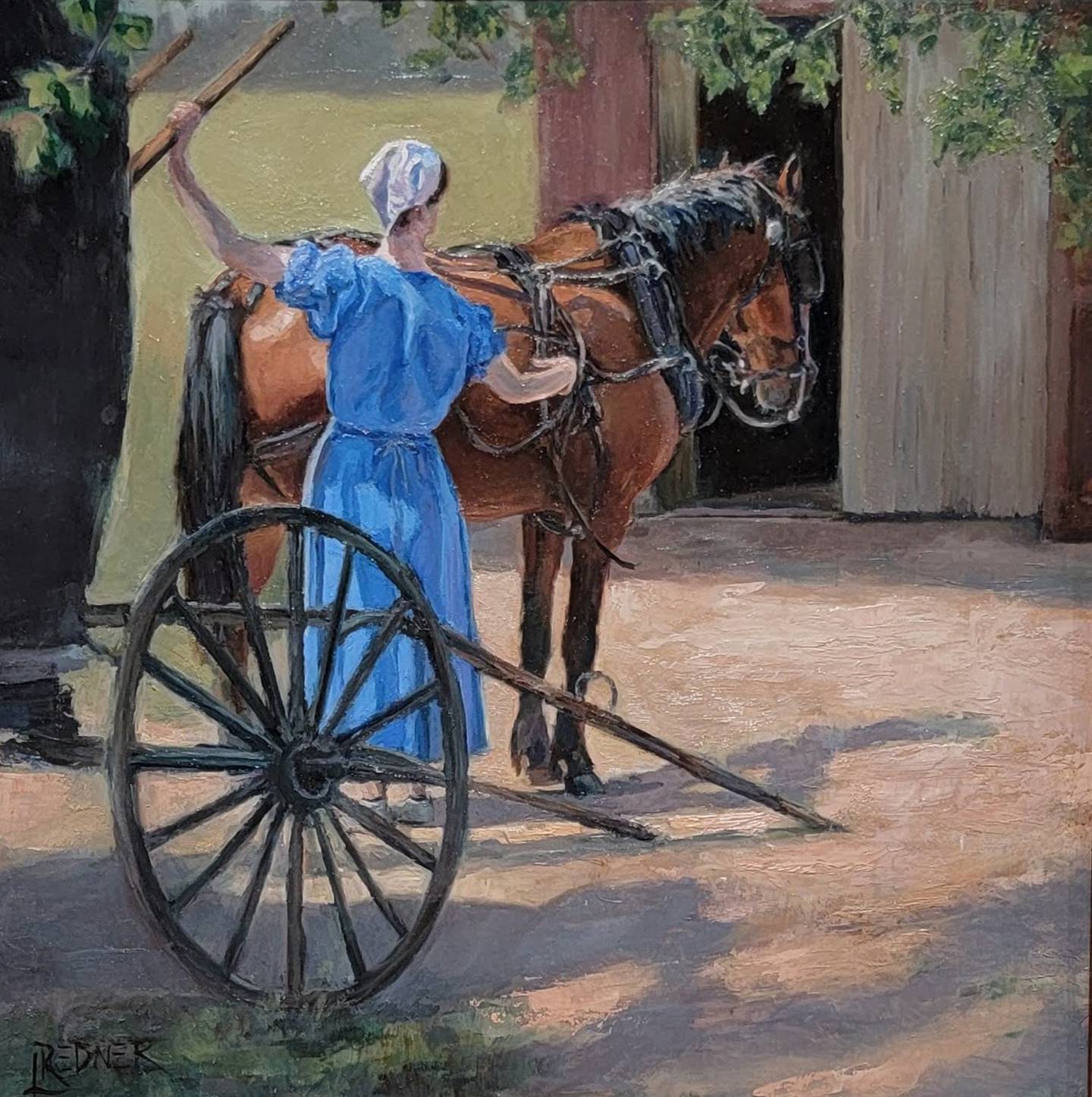 Hitching a Ride by Lynette Redner