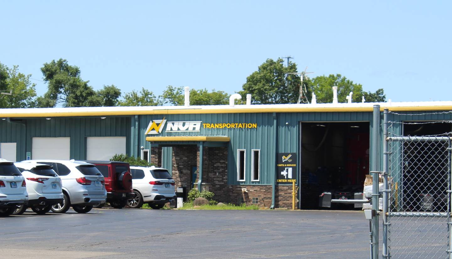 NVA Transportation, located at 7013 Sands Rd., Crystal Lake. July 17, 2023.