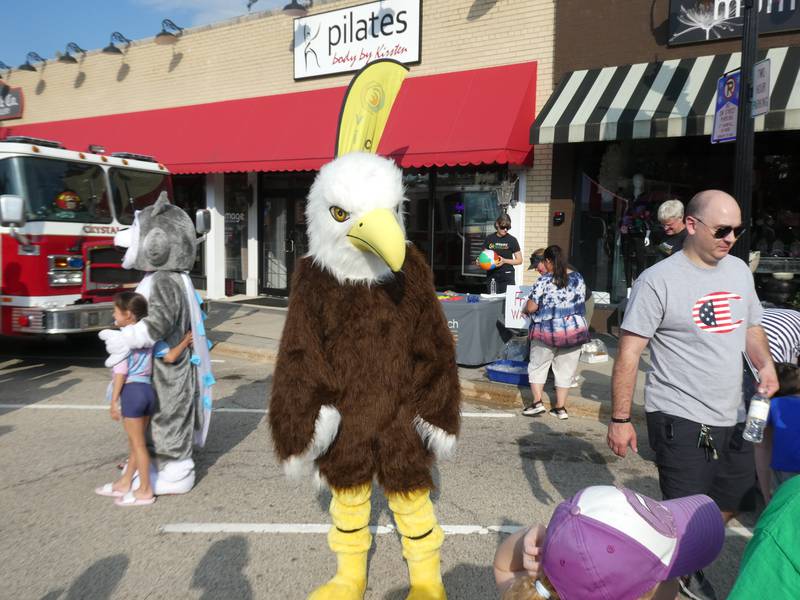 Crystal Lake's National Night Out event on Thursday, August 4, 2022, included food trucks, live music, first responder vehicles, and a dunk tank. The event is a great way to foster positive public outreach, said Illinois State Police Sgt. Aldo Schumann.