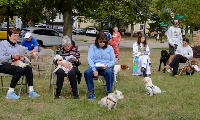 A Blessing of the Animals was held at Geneva Lutheran Church on Saturday, Oct. 5, 2024.