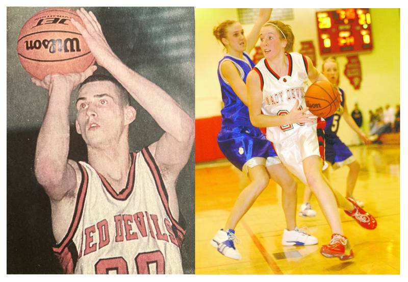 Shawn Jeppson and Kailey Klein, the all-time leading scorers for Hall High School, have scored more than 4,300 career points between them. They both went on to become 1,000-point scorers at Illinois State University, and Cleveland State University. They are being inducted into the Bureau County Sports Hall of Fame.