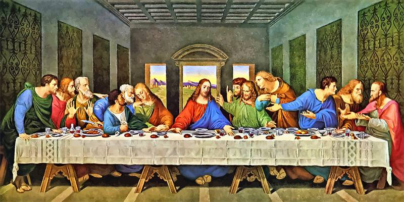 Trinity Lutheran Church in Mt. Morris will present a live presentation of Leonardo Da Vinci’s The Last Supper at 7 p.m., April 17.