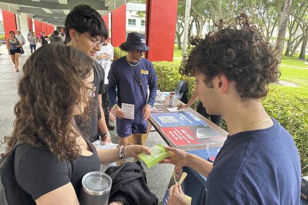 Young adults are less likely to follow politics or say voting is important: AP-NORC poll