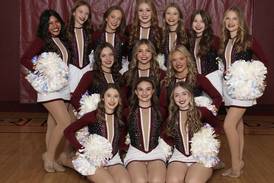 Morris Varsity Pom Squad recognized by Morris City Council