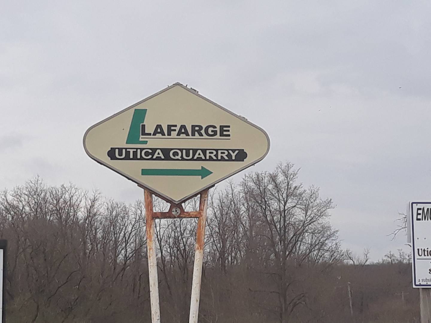 LaFarge is going to blast again on April 20 and, mindful of complaints from Utica residents, has installed additional seismographs at select points in the village.