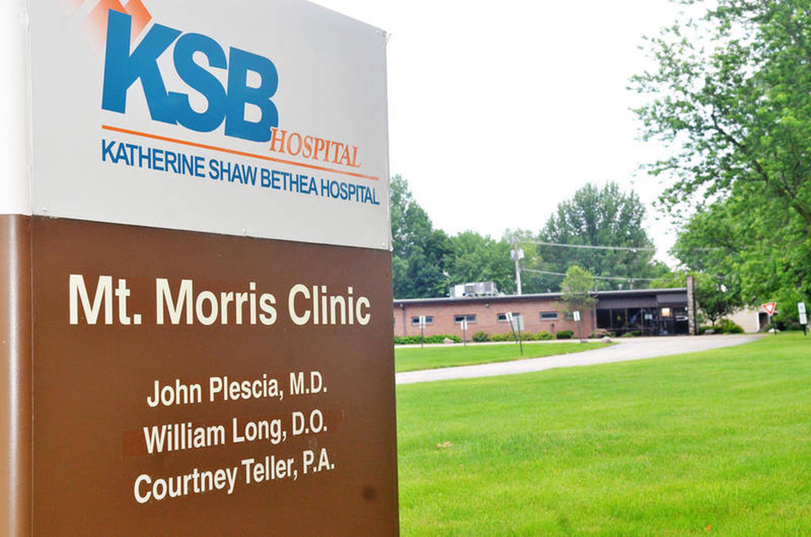 KSB Hospital formally announces the closure of its Mt. Morris Clinic