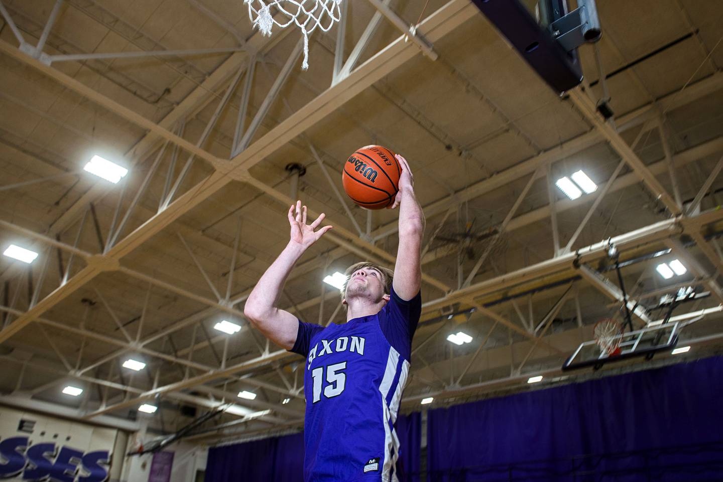 Dixon's Jacob Gaither is the boys basketball player of the year.