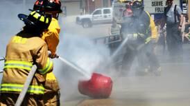 Water fight! Local fire departments compete in Polo