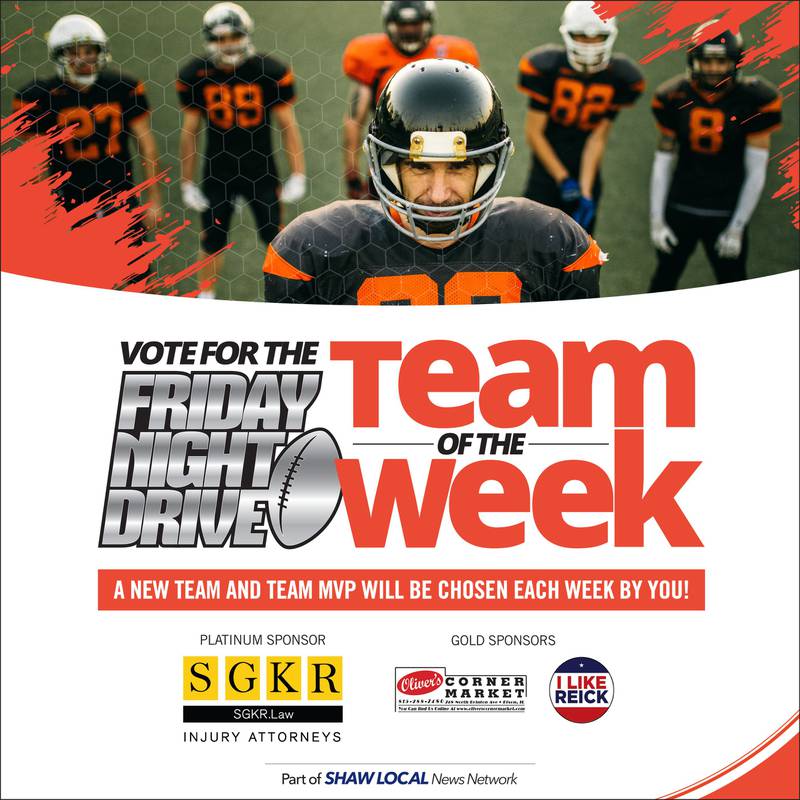 Friday Night Drive Team of the Week contest for the 2025 season