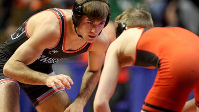High school wrestling: Marian Central's Bryce Shelton commits to Air Force Academy