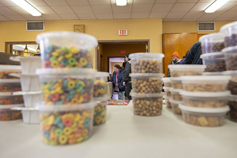Clients are able to pick up the hot breakfast meals and also choose cereals, breads and pastries during the open hours. The organization does what it can to get food locally by going to the food bank and accepting donations from County Market, CGH, local clubs and individuals.