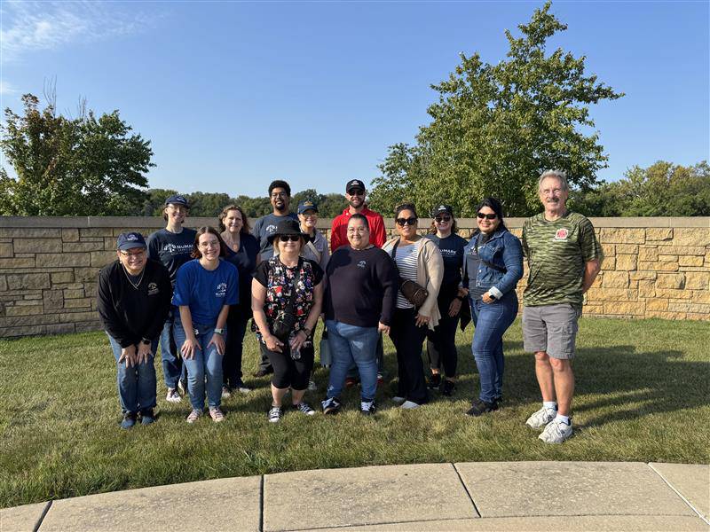 On Sept. 11, NuMark Credit Union joined community members at Abraham Lincoln National Cemetery for a gravestone cleaning event in honor of Patriots’ Day.