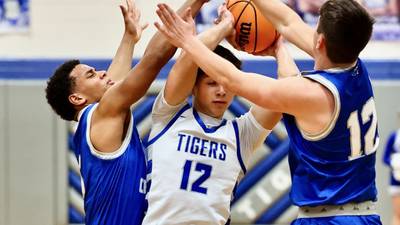 Photos: Newman at Princeton girls/boys basketball