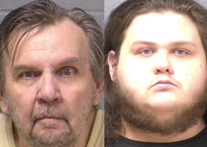 Ronald Tipsword (left) and Christopher Krumwiede