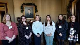 6 students honored by Illini Chapter DAR at Reddick Mansion