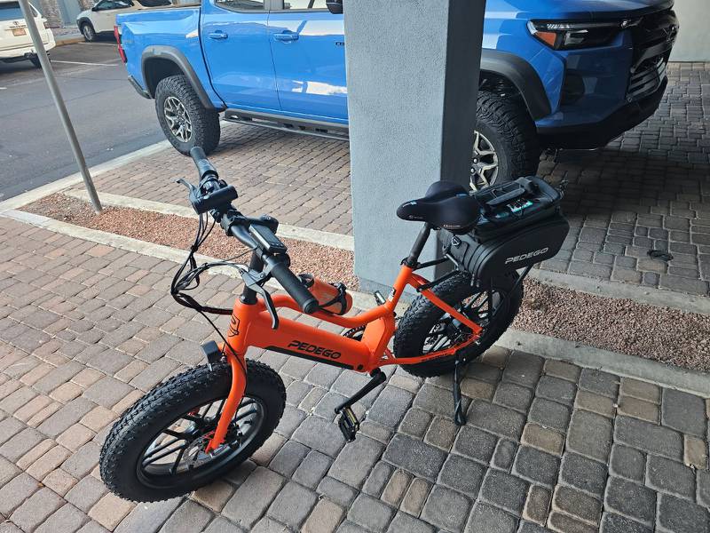 E-bikes like this one are defined as regular bicycles with pedals but with a battery assist. These can have speeds of 20 to 28 mph and may not be ridden on sidewalks. Most  e-bikes operators follow Illinois rules, according to McHenry Chief of Police John Birk.