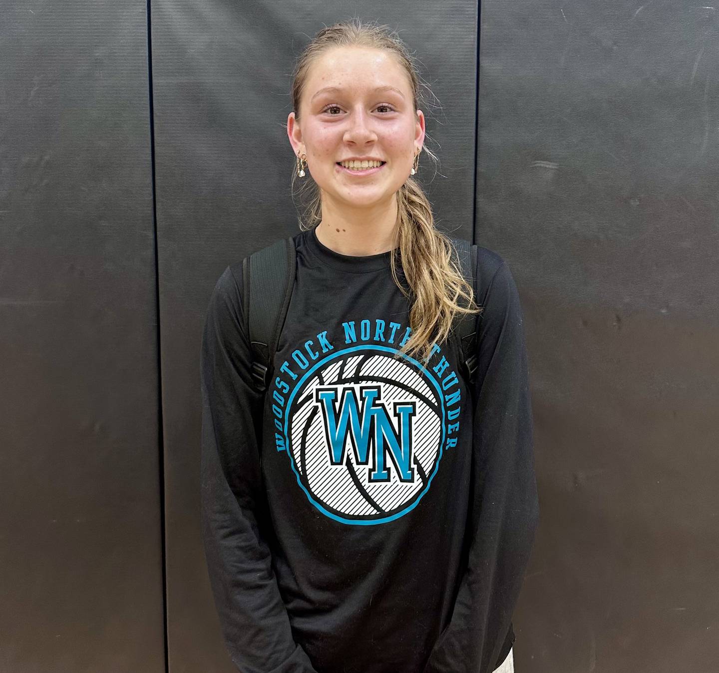 Woodstock North's Abbey Ward finished with 16 points, seven rebounds and six assists during the team's regional semifinal against Woodstock on Tuesday.