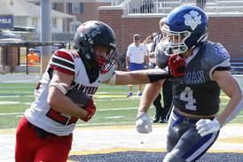Photos: Newman beats Erie-Prophetstown 49-14