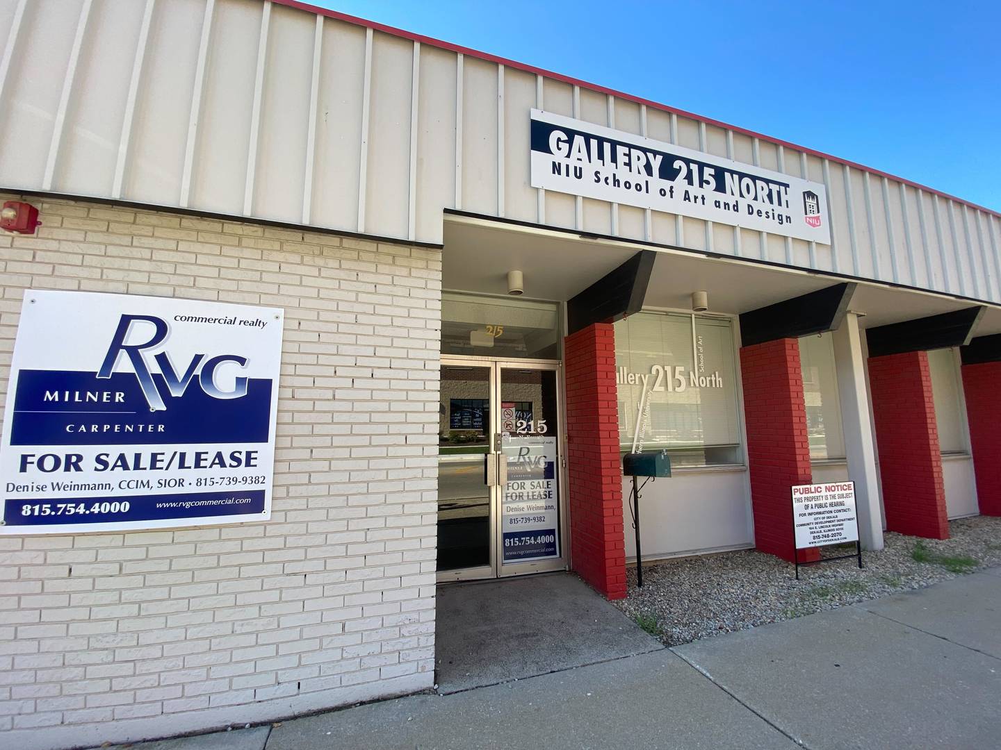 Geneva-based Classic Auto Haus Inc. which sells and trades used classic cars wants to open a second location at 215 N. Fourth. St. in downtown DeKalb, shown here on Sunday, Oct. 1, 2023. The proposal will need DeKalb City Council approval.