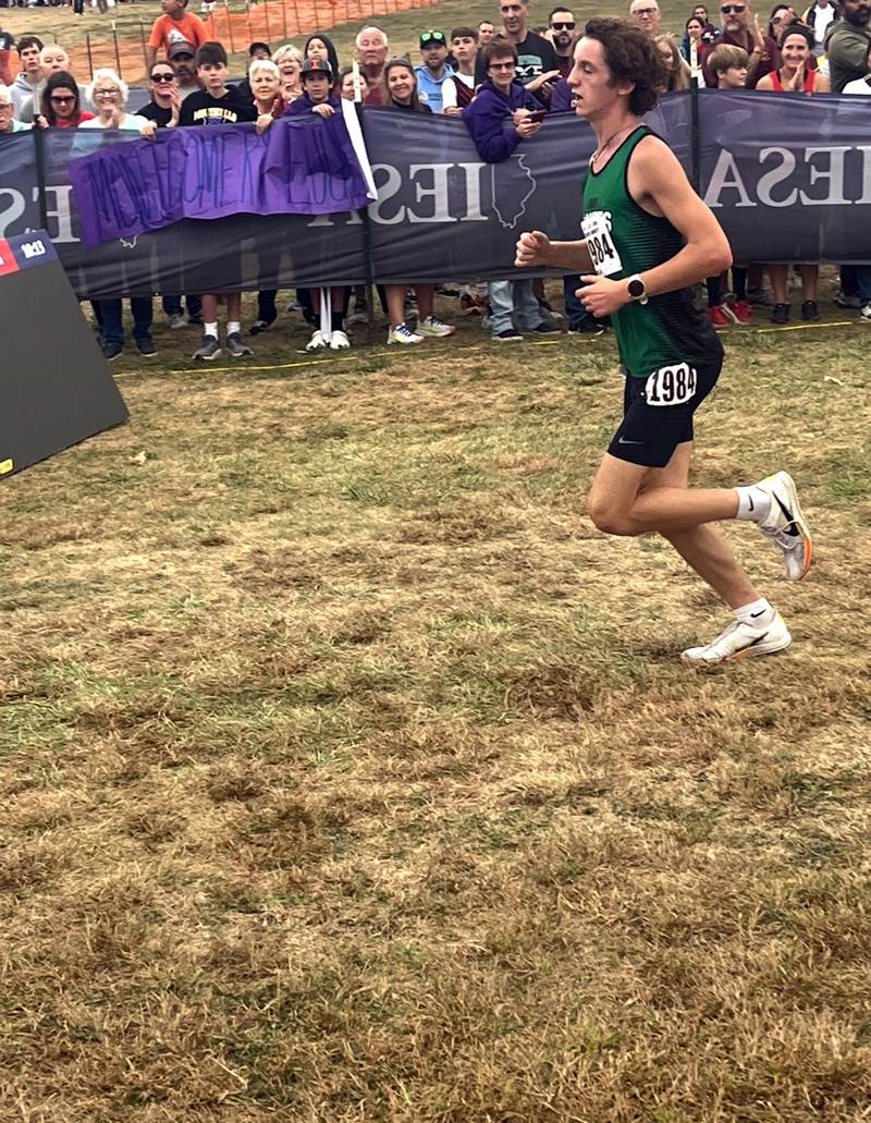 Rock Falls’ Bentlee Lawrenz took first with a two mile winning time of 10:14, besting all in the three classes.