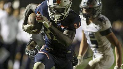 Photos: Oswego, Oswego East football meet in crosstown rivalry game