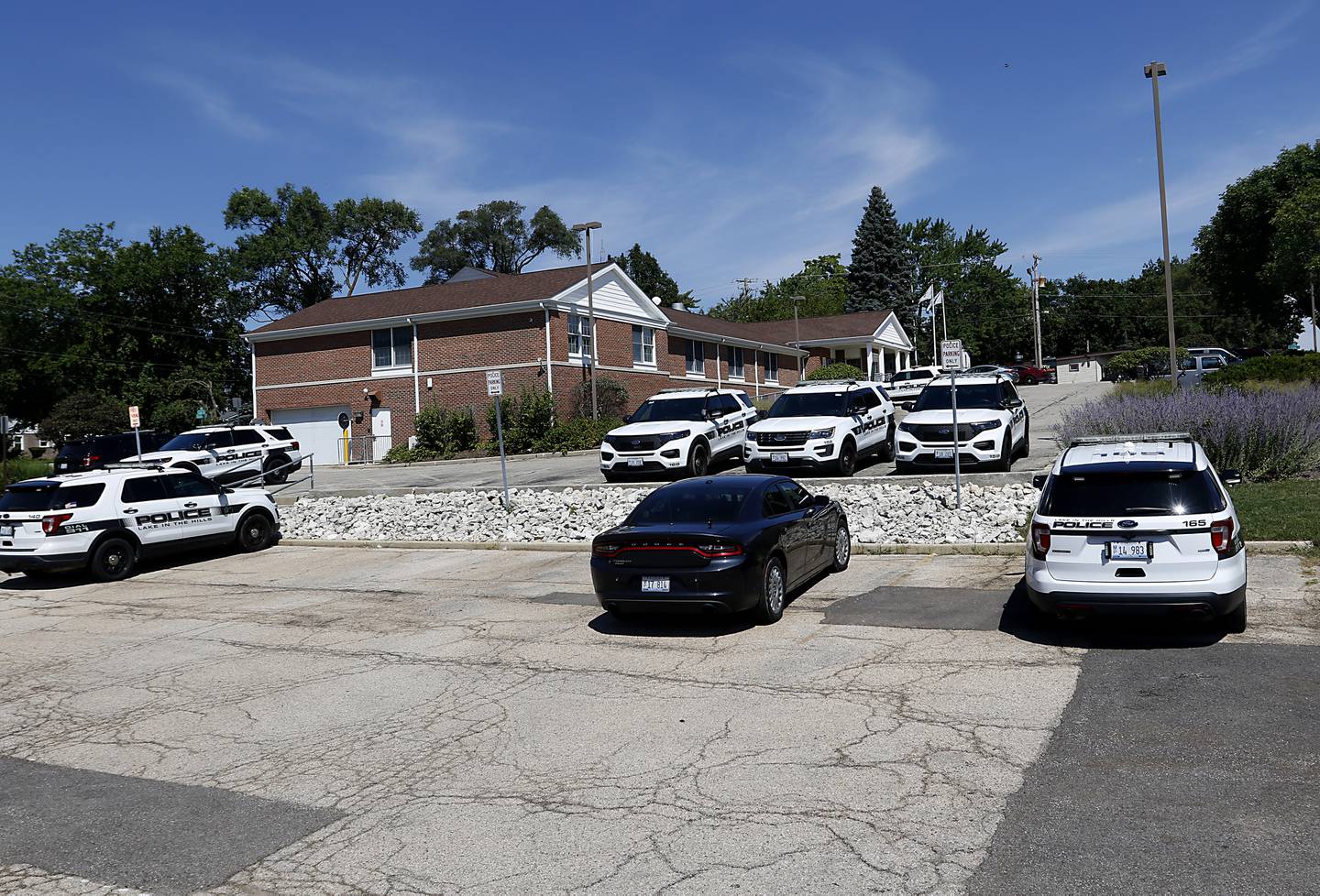 The Lake in the Hills Police Department, 1115 Crystal Lake Road, in Lake in the Hills, on Tuesday Aug. 16, 2022.