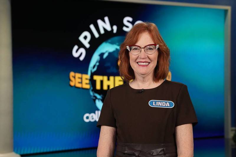 Linda Keyes of Lake in the Hills appears on a episode of "Wheel of Fortune" airing Feb. 4, 2025.