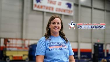 After serving with U.S. Army ROTC in Kuwait, now an Oswego special ed teacher, cheer coach