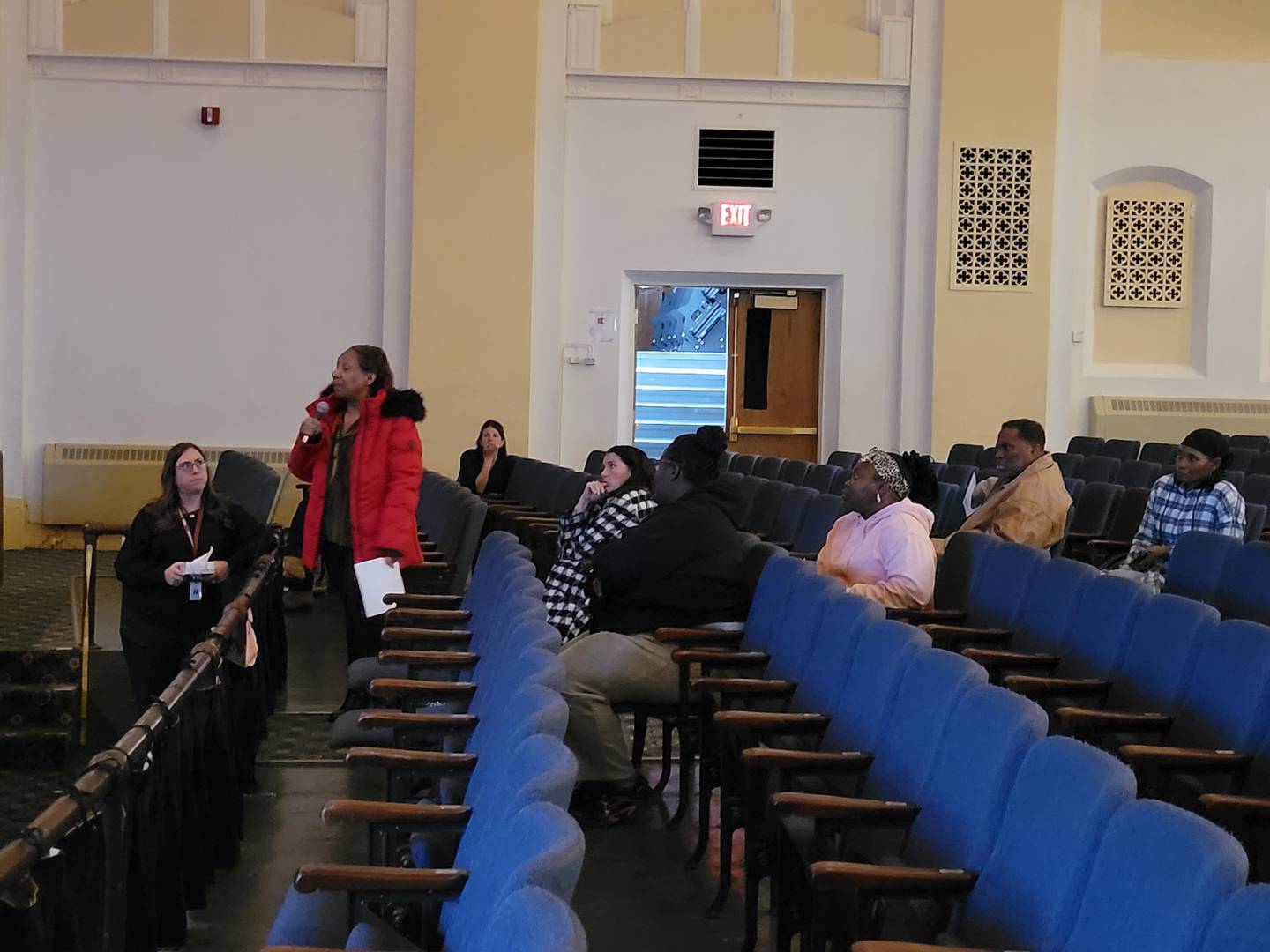 Verlon Jordan, grandmother of an Edison student, shared her concerns with the Kankakee School Board on Tuesday, Dec. 30, 2025, during a meeting for the emergency closure of Edison Primary School.