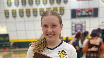 Record Newspapers Athlete of the Week: Ellie Stewart, Yorkville Christian, volleyball, senior