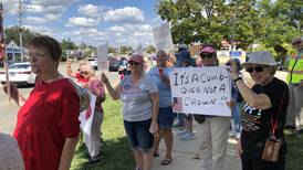 More than 600 people attend Labor Day protest in McHenry