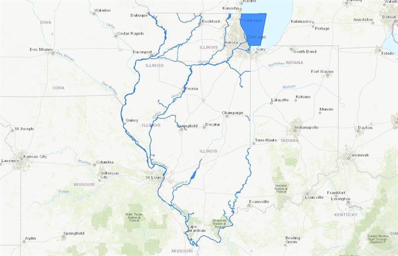 Only 32 rivers and streams in Illinois are considered "navigable" and thus open for public use, but two state Supreme Court justices argue that it's time to change that law.