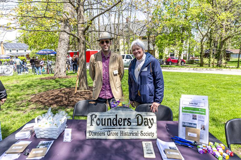 Ian Odgon and Cendi Kinsella at the Downers Grove Park District Country in the Park on Saturday, May 3, 2025  in Downers Grove.