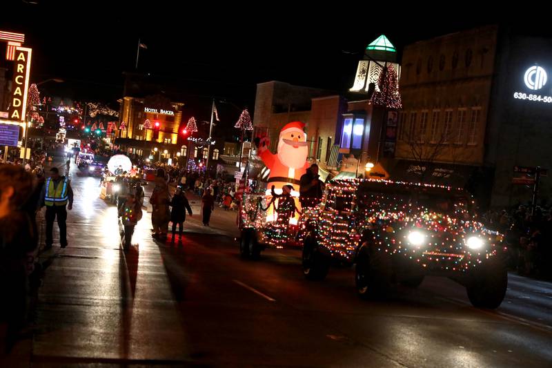 The Electric Christmas Parade, part of the City of St. Charles’ Holiday Homecoming festivities, was held on Main Street in St. Charles on Saturday, Nov. 26, 2022. The events were hosted by the St. Charles Business Alliance.