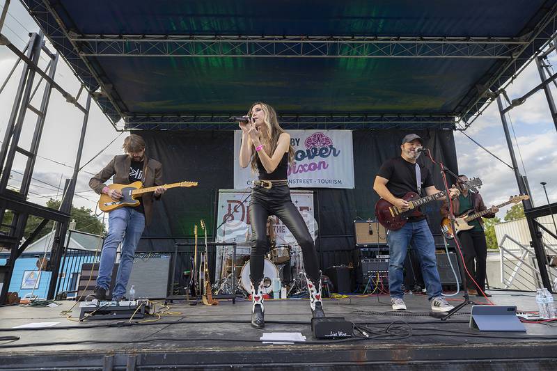 Desiree and the Wilde take the stage Saturday, Sept. 6, 2025, for the third annual Dement Town Music Fest in Dixon.