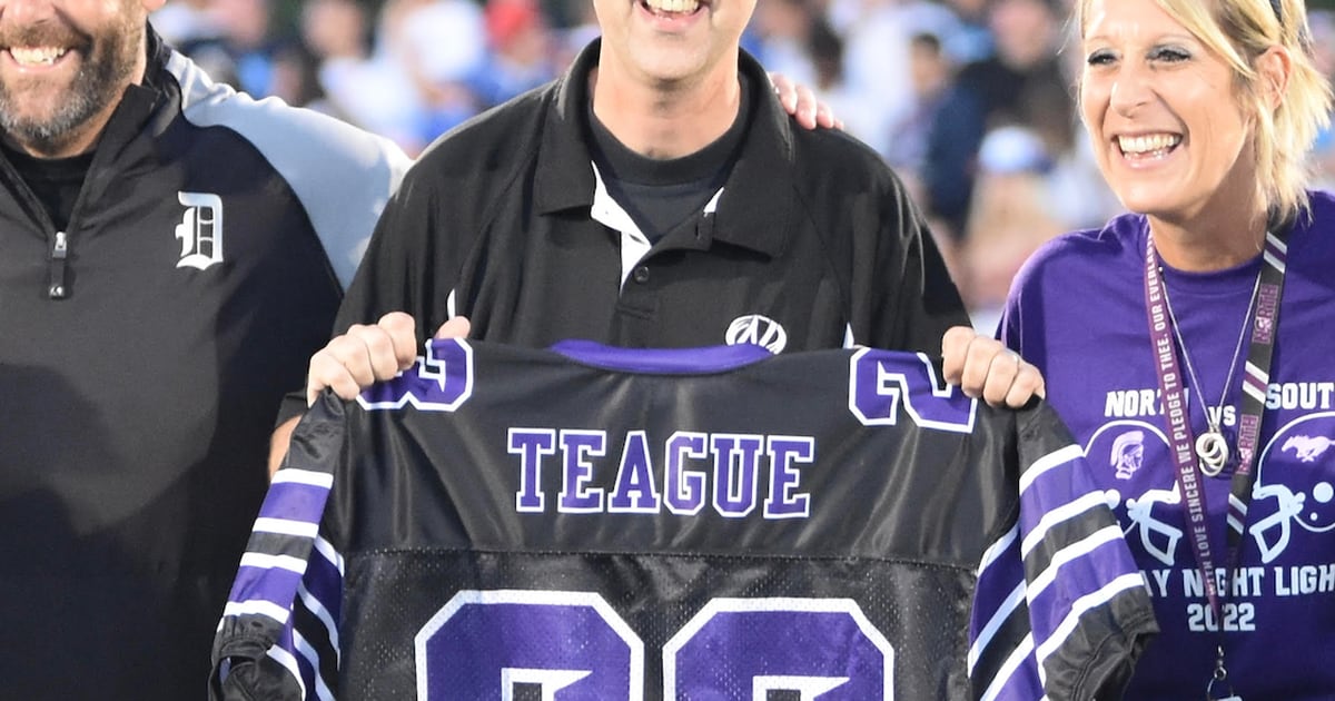 Passing the baton. Brayer Teague readies for retirement at Downers