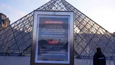 Louvre workers vote to strike in another blow to the Paris museum