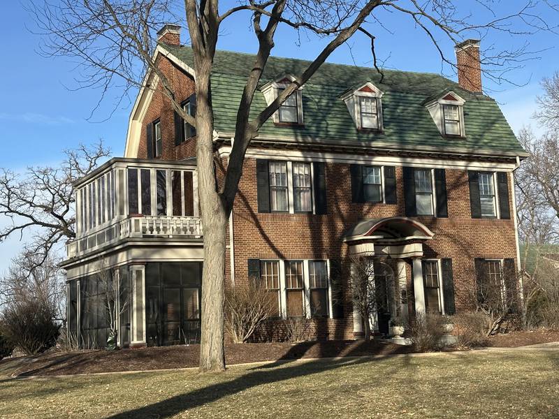 A view of the Andrew J. O’Conor III Home located in the 700 block of Chapel Street in Ottawa. The home was built in 1848. The home is also referred  "Riverbend" and "Buena Vista." Andrew J. O’Conor III bought the house and property in 1920. The O'Conor's, who renamed the home "Riverbend," completed an extensive renovation of the home in 1923.