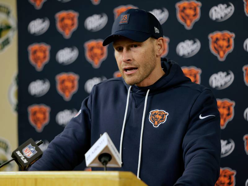 What Ben Johnson, Chicago Bears said Monday after loss to Packers