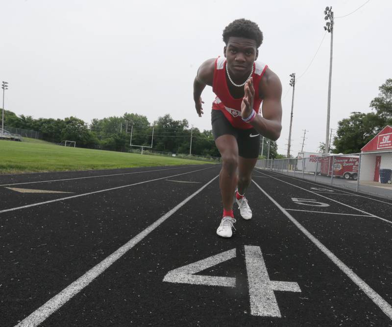 Streator's Aneefy Ford is The Times 2022 Boys Track and Field Athlete of the Year.