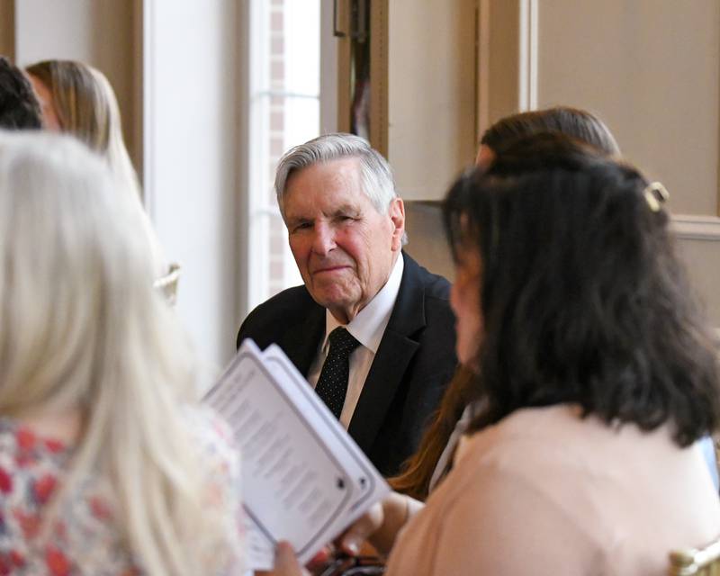 Charlemagne Award winner nominee Harrison Schneider pictured at the St. Charles Area Chamber of Commerce Charlemagne Awards dinner on Friday May 1, 2026, held at Royal Fox Country Club in St. Charles.