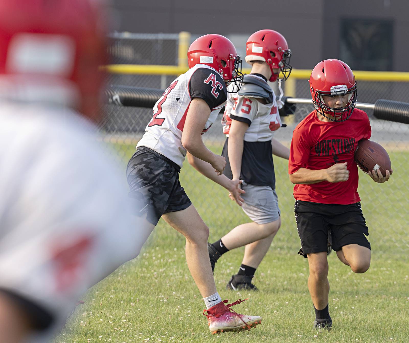 Photos Amboy football camp Shaw Local