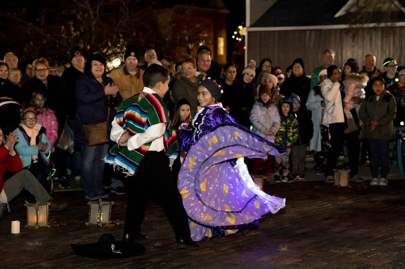 Spring Valley's Lighted Christmas Parade included entertainment after the parade by Ballet Folklorico de Colores on Saturday, Nov. 26, 2022.